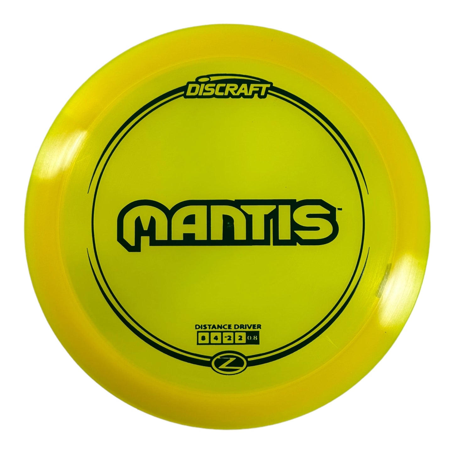 Discraft Mantis | Z Line | Yellow/Black 170g Disc Golf
