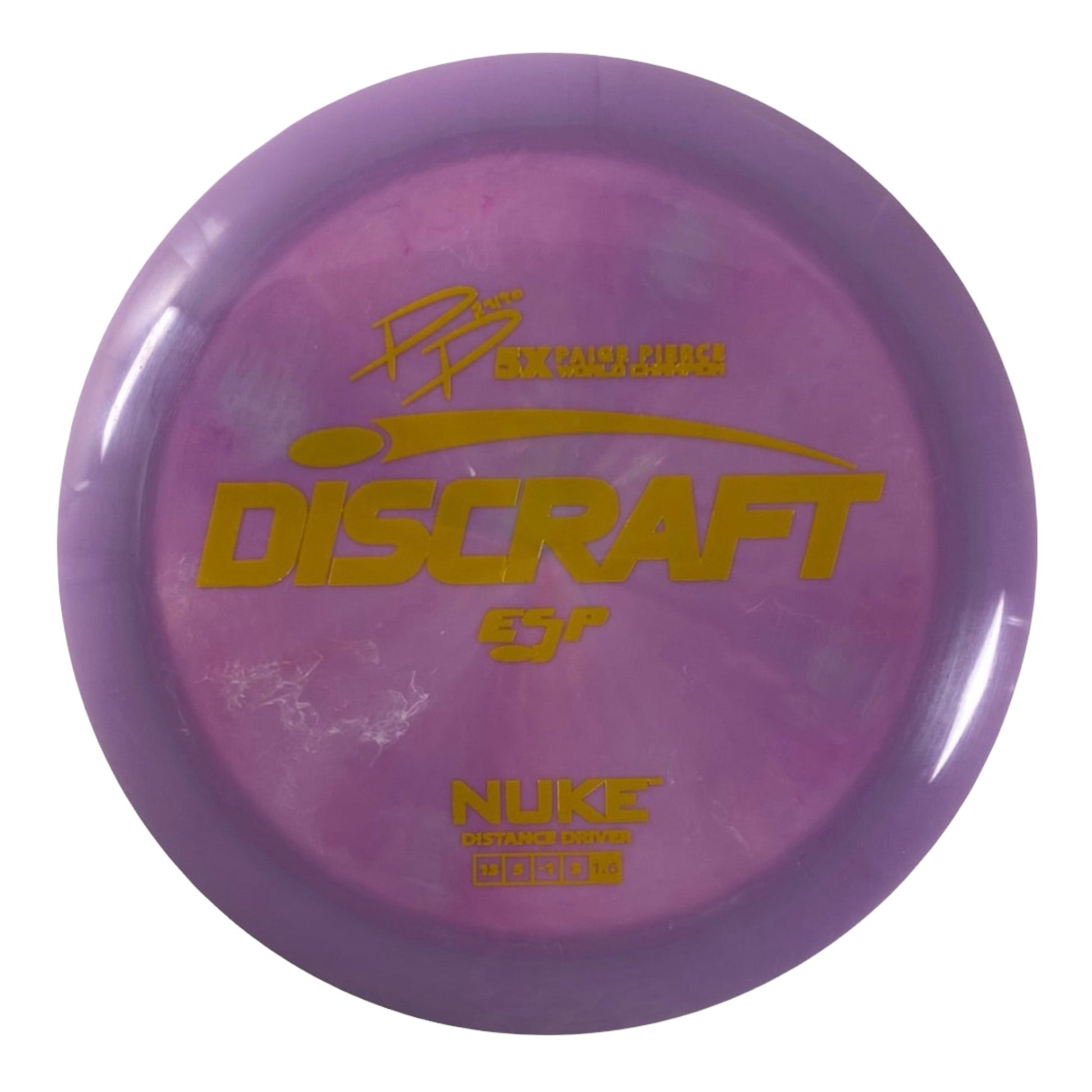 Discraft Nuke | ESP | Purple/Yellow 173g (Paige Pierce) Disc Golf