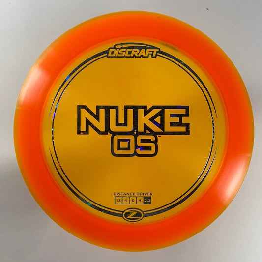 Discraft Nuke OS | Z Line | Orange/Blue 174g Disc Golf