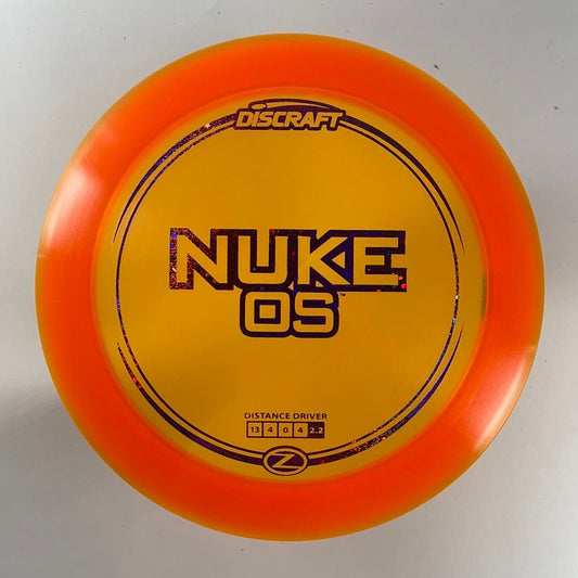 Discraft Nuke OS | Z Line | Orange/Pink 174g Disc Golf