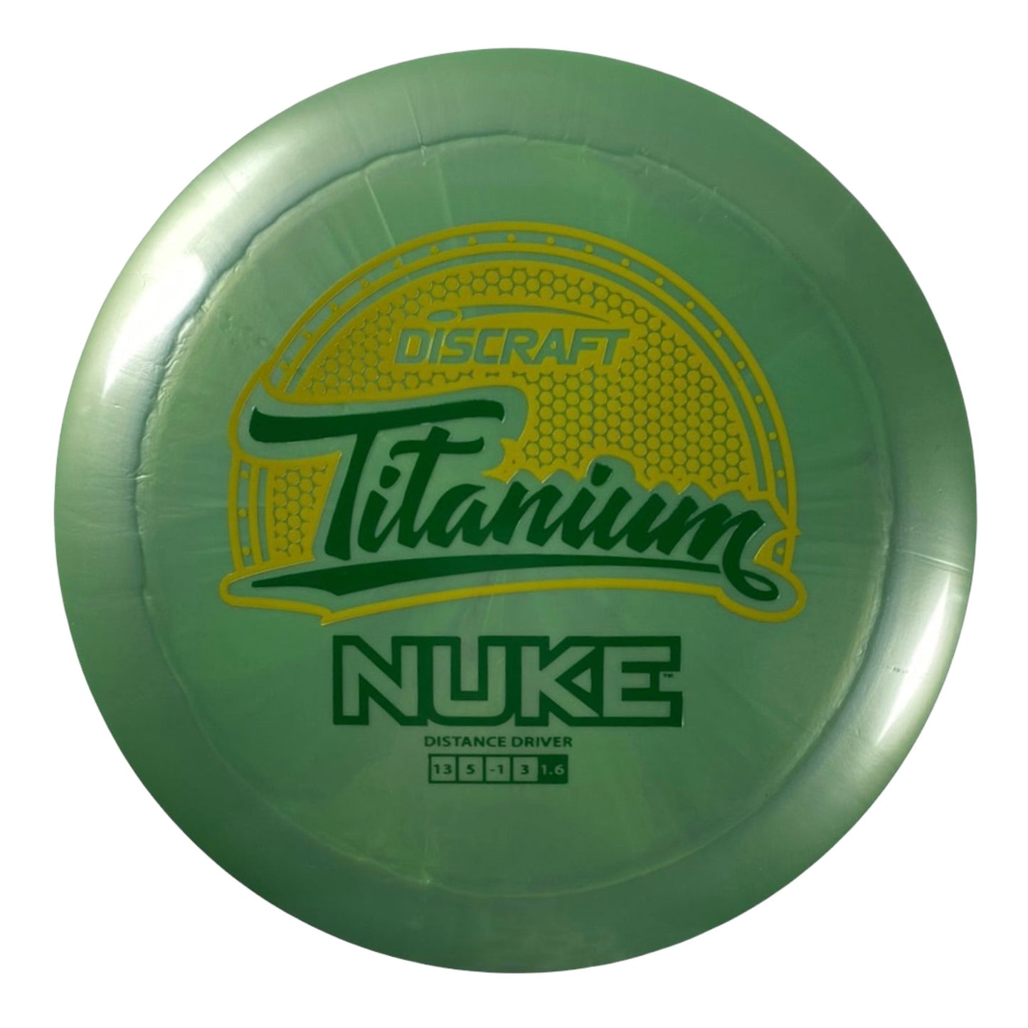 Discraft Nuke | Titanium | Green/Green 174g Disc Golf
