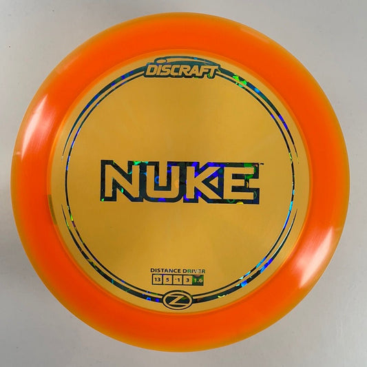 Discraft Nuke | Z Line | Orange/Blue 172g Disc Golf