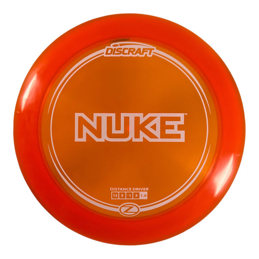 Discraft Nuke | Z Line | Orange/White 174g Disc Golf