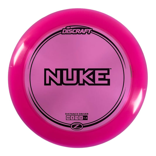Discraft Nuke | Z Line | Pink/Black 174g Disc Golf