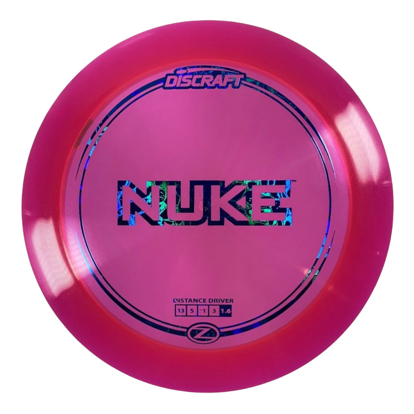 Discraft Nuke | Z Line | Pink/Blue 173g Disc Golf
