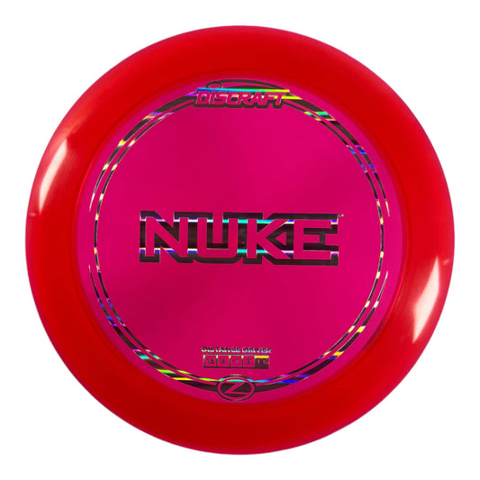 Discraft Nuke | Z Line | Red/Holo 174g Disc Golf