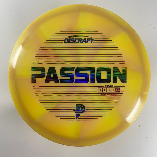 Discraft Passion | ESP | Yellow/Rainbow 167g (Paige Pierce) Disc Golf