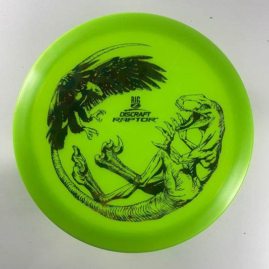Discraft Raptor | Big Z | Green/Dots 174g Disc Golf
