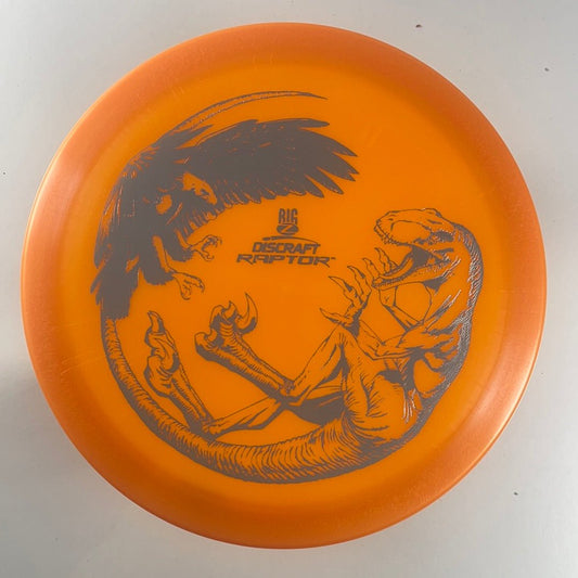 Discraft Raptor | Big Z | Orange/Silver 172g Disc Golf