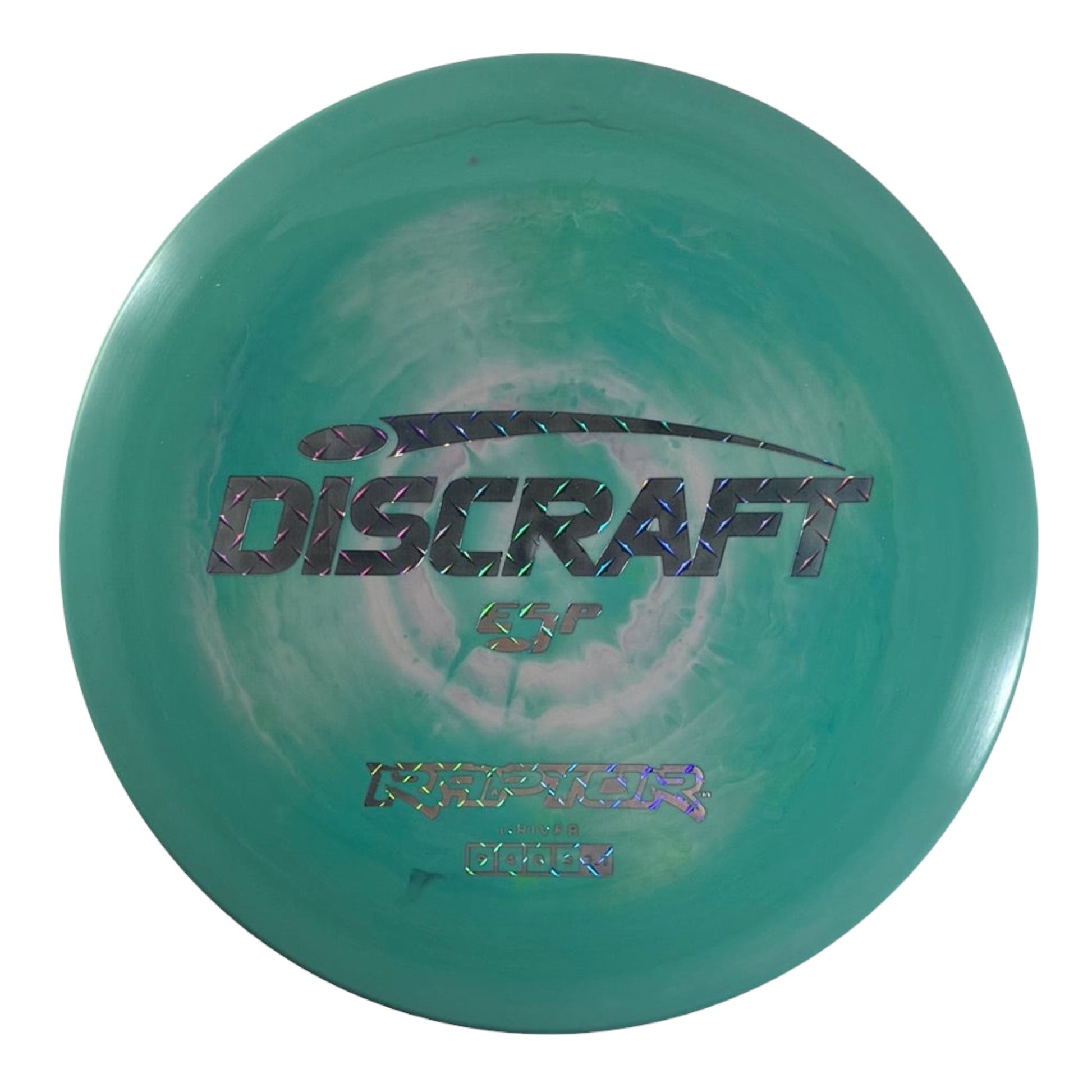 Discraft Raptor | ESP | Aqua/Silver 167g Disc Golf