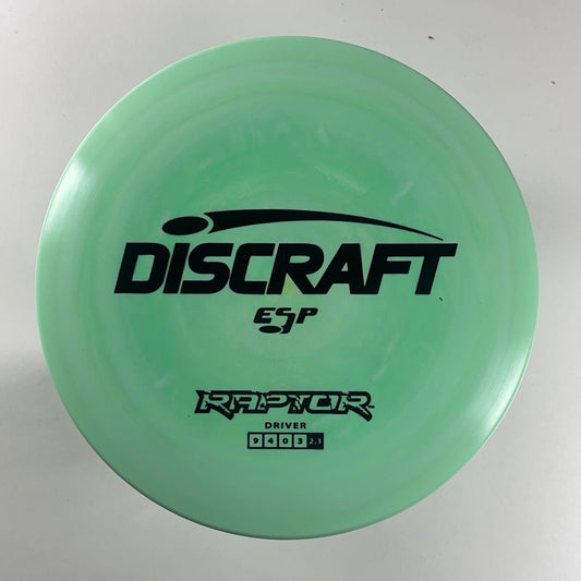 Discraft Raptor | ESP | Green/Black 173g Disc Golf