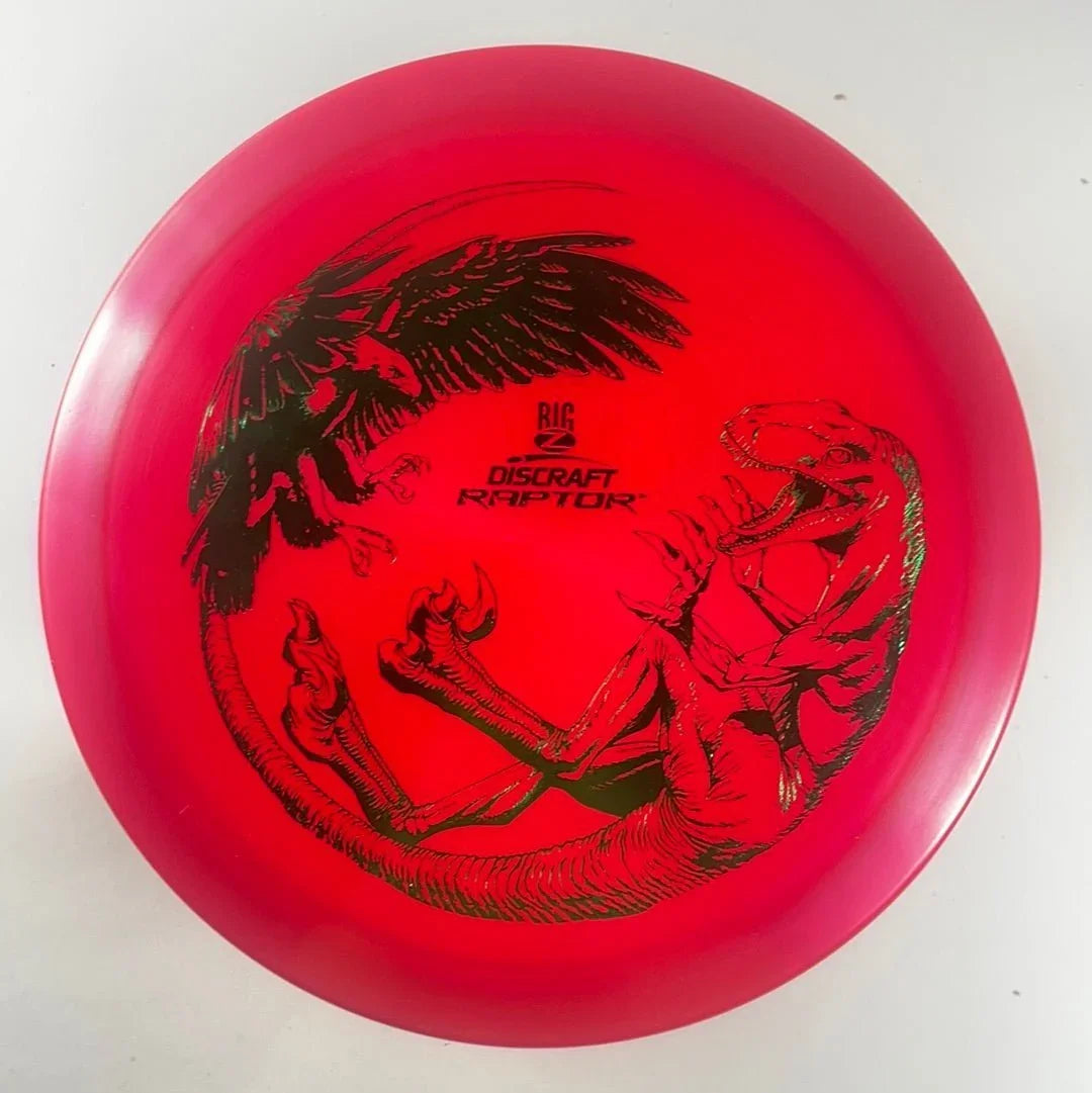 Discraft Raptor | Big Z | Red/Green 174g Disc Golf