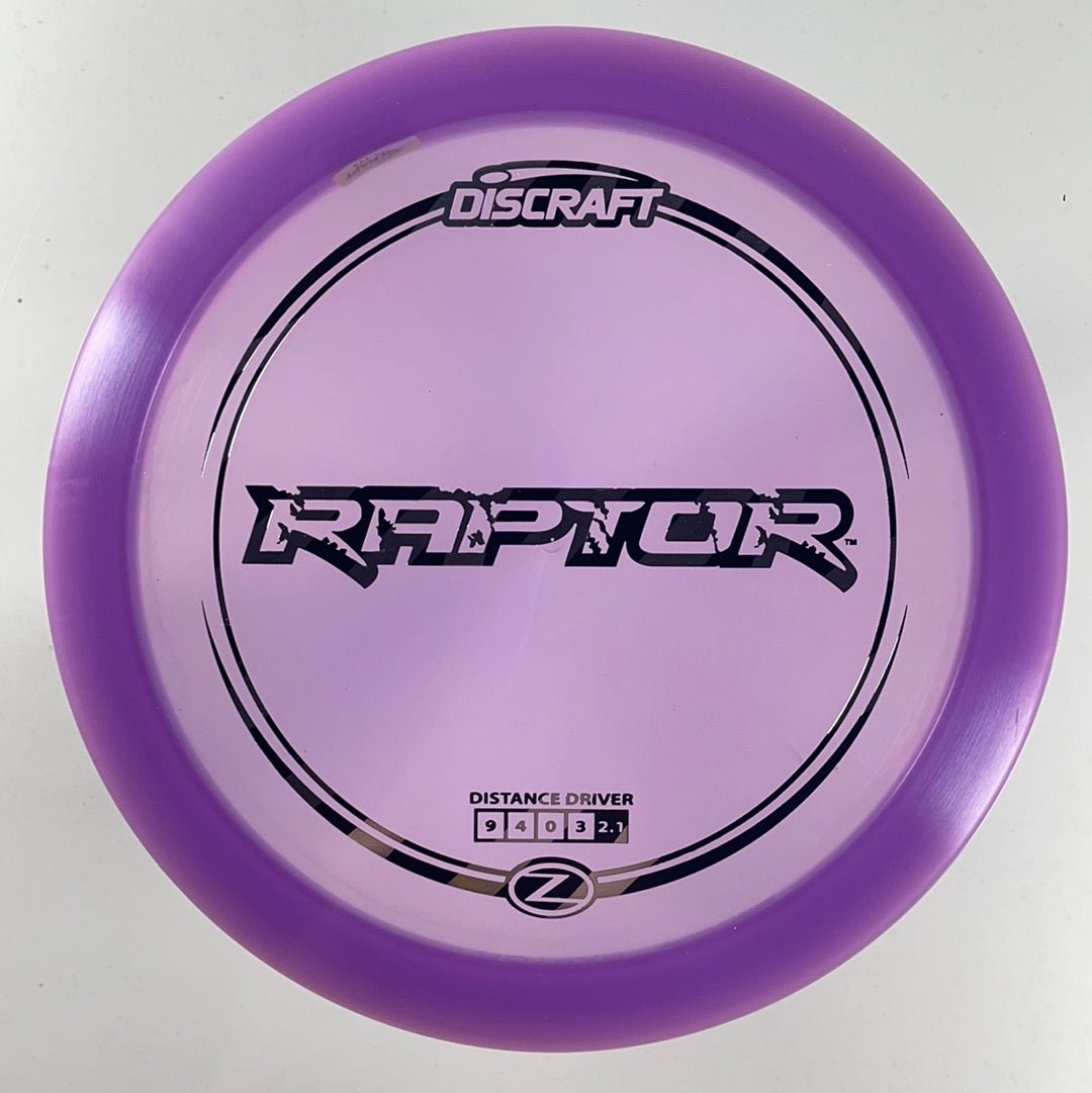 Discraft Raptor | Z Line | Purple/Stripes 173g Disc Golf
