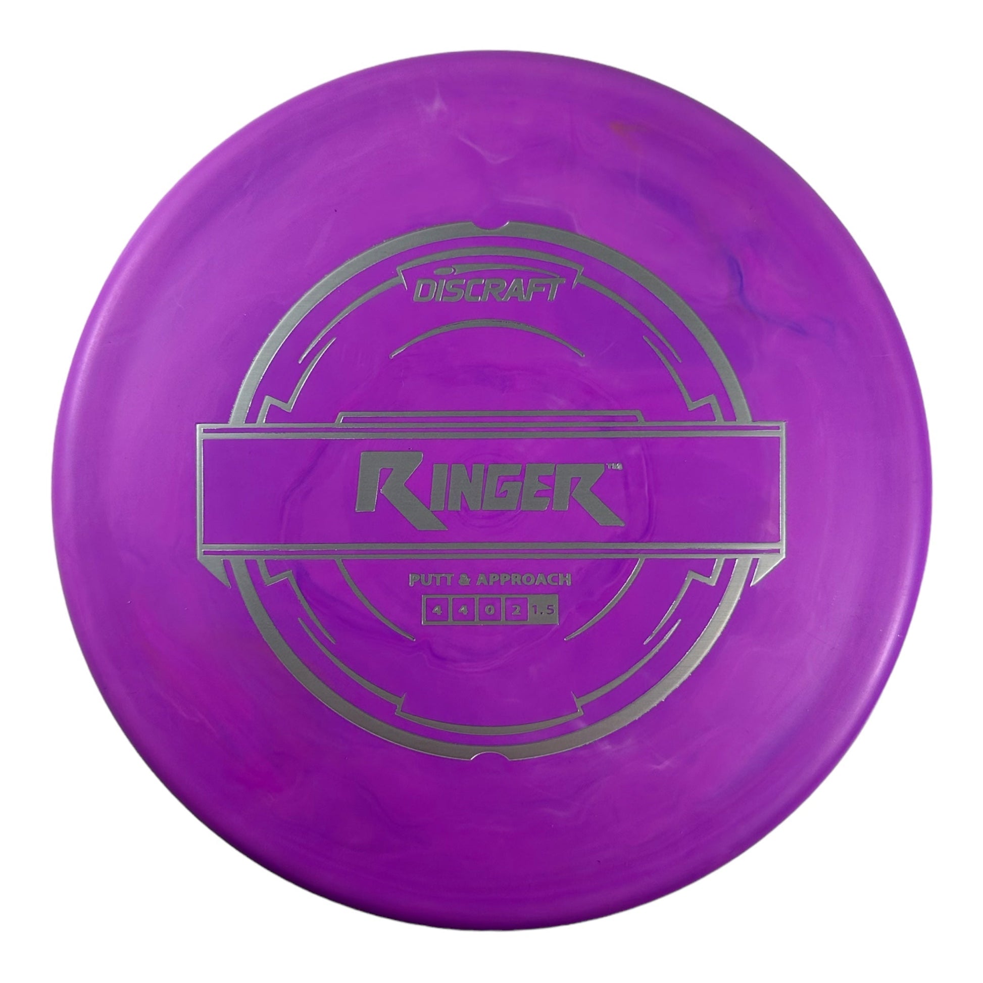 Discraft Ringer | Putter Line | Purple/Silver 170g Disc Golf