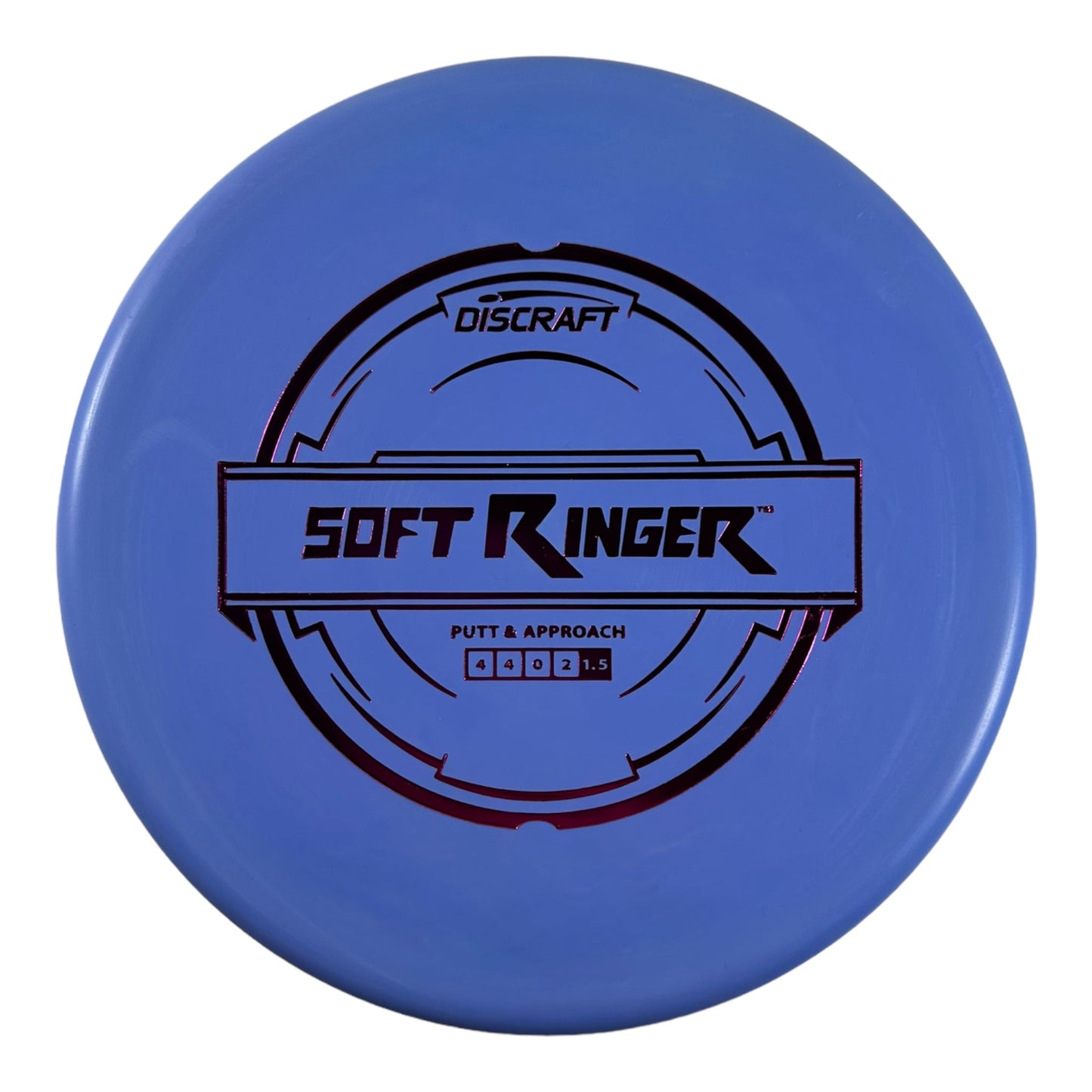 Discraft Ringer | Putter Line Soft | Blue/Pink 173g Disc Golf
