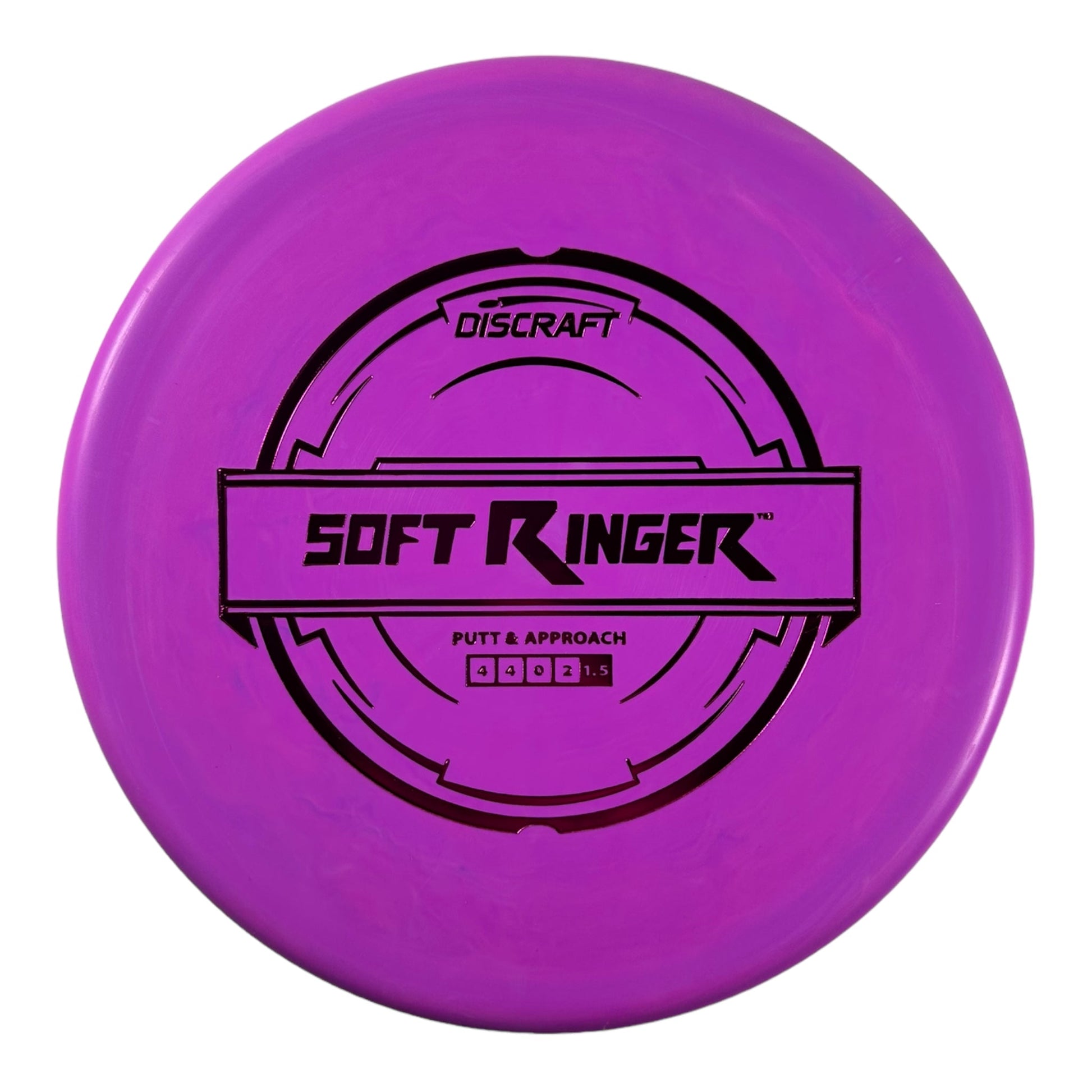 Discraft Ringer | Putter Line Soft | Purple/Pink 173g Disc Golf