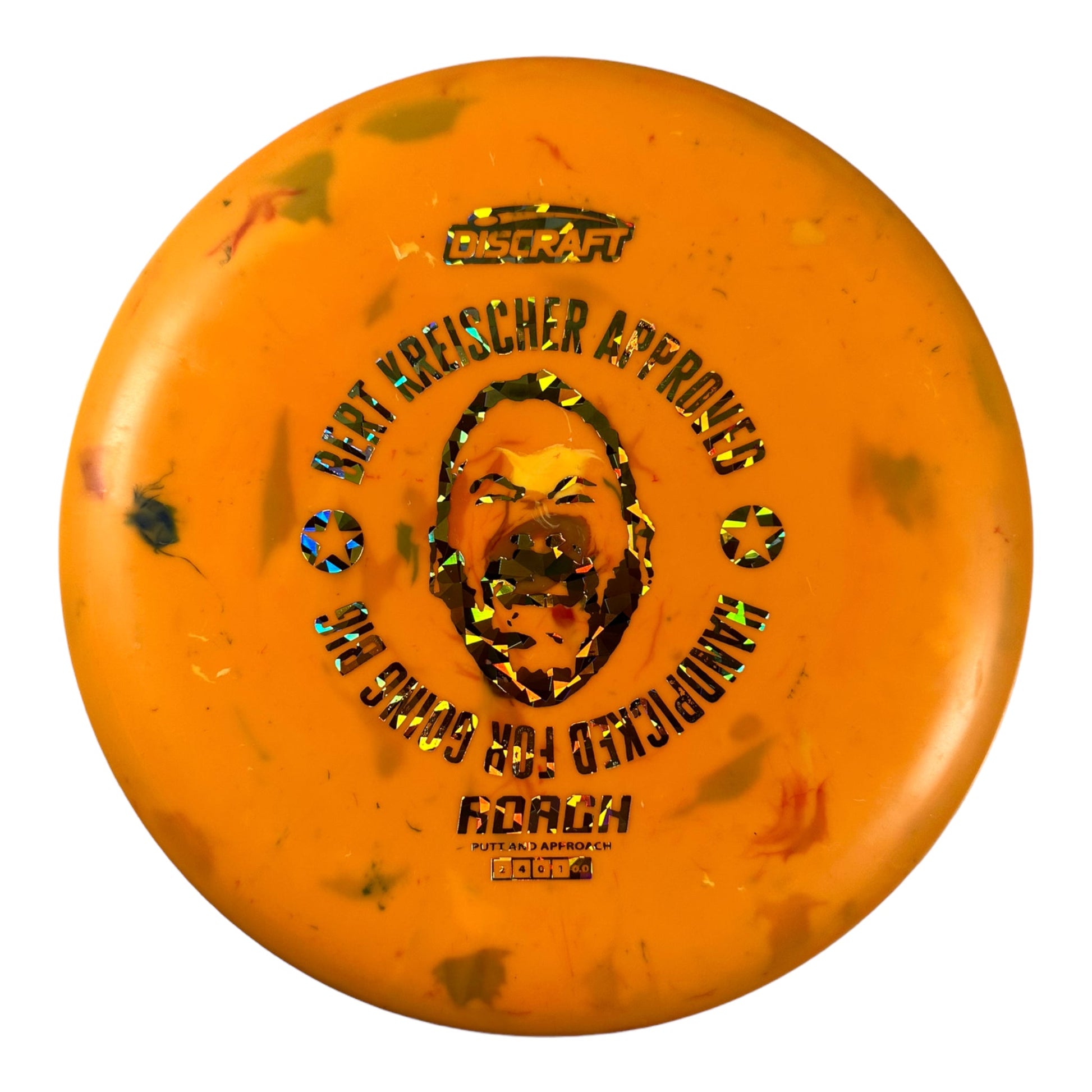 Discraft Roach | Jawbreaker | Orange/Gold 172g (Bert Kreischer) Disc Golf