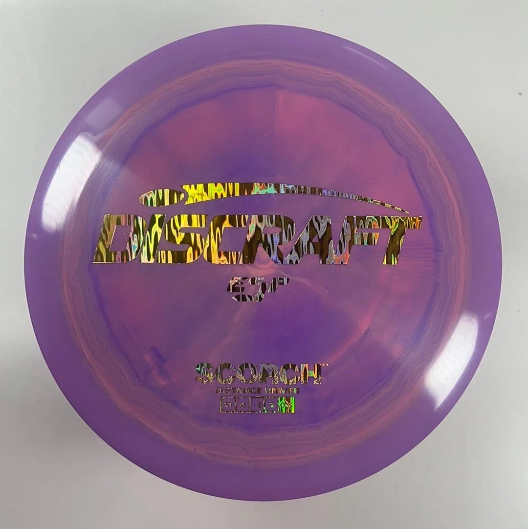 Discraft Scorch | ESP | Purple/Gold 173g Disc Golf