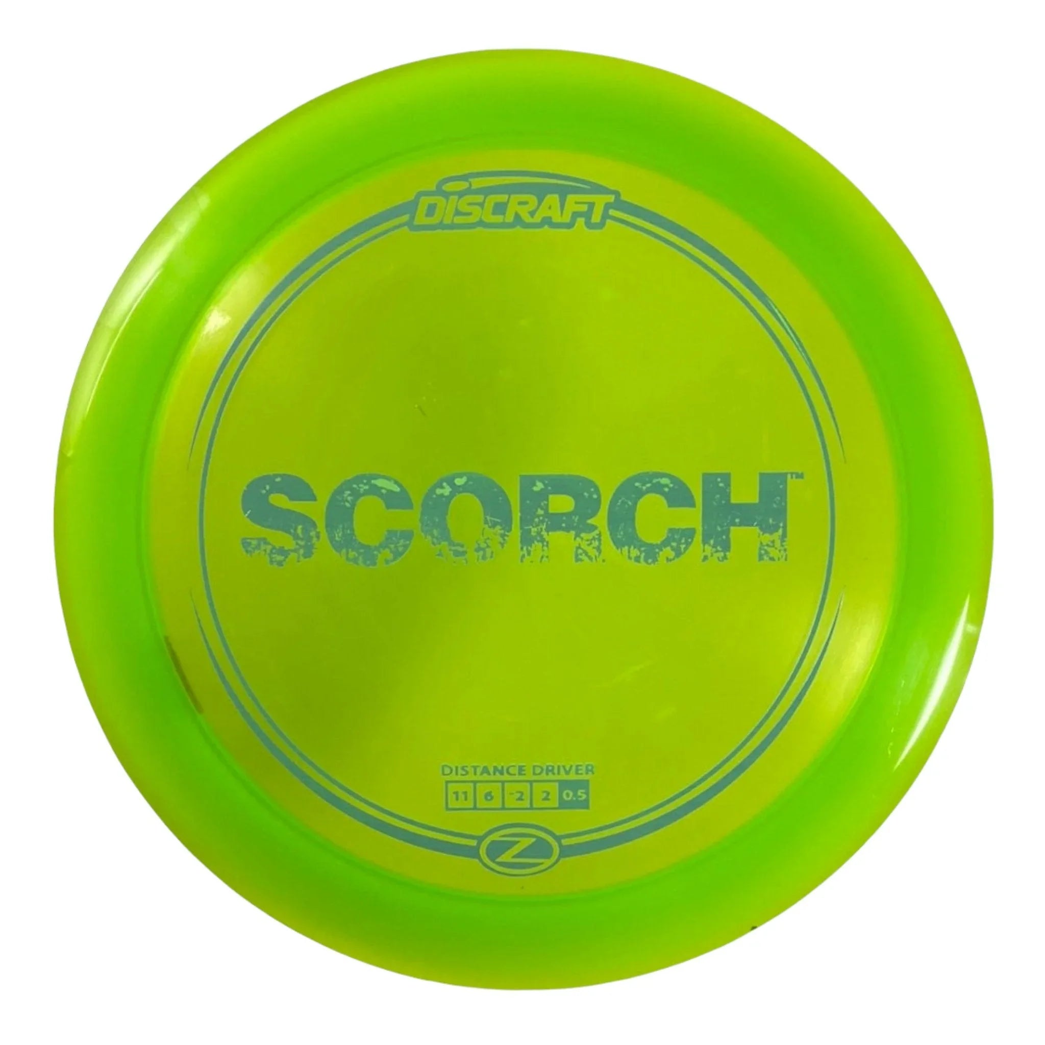 Discraft Scorch | Z Line | Green/Blue 174g Disc Golf
