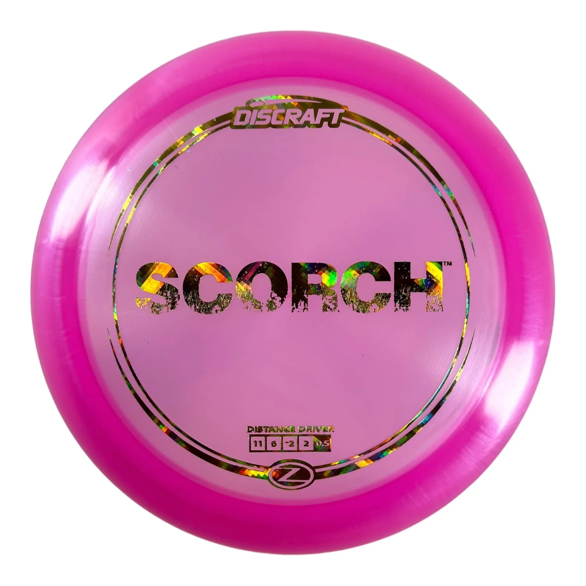 Discraft Scorch | Z Line | Pink/Gold 170g Disc Golf