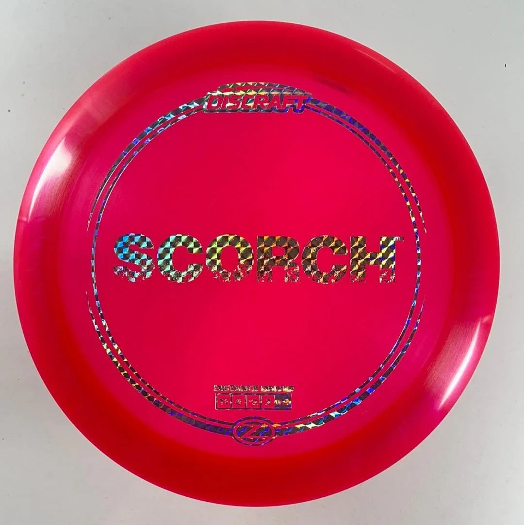 Discraft Scorch | Z Line | Pink/Holo 173g Disc Golf