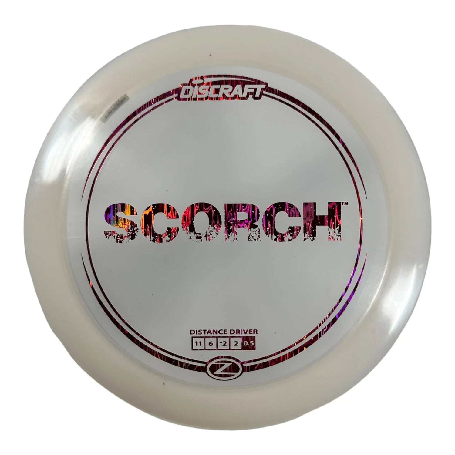 Discraft Scorch | Z Line | White/Pink 174g Disc Golf