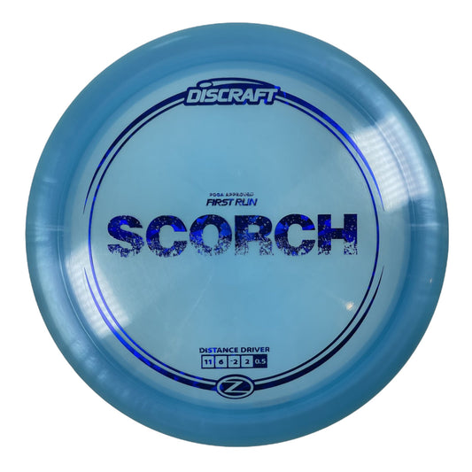 Discraft Scorch | Z Line | Blue/Blue 167-173g (First Run) Disc Golf