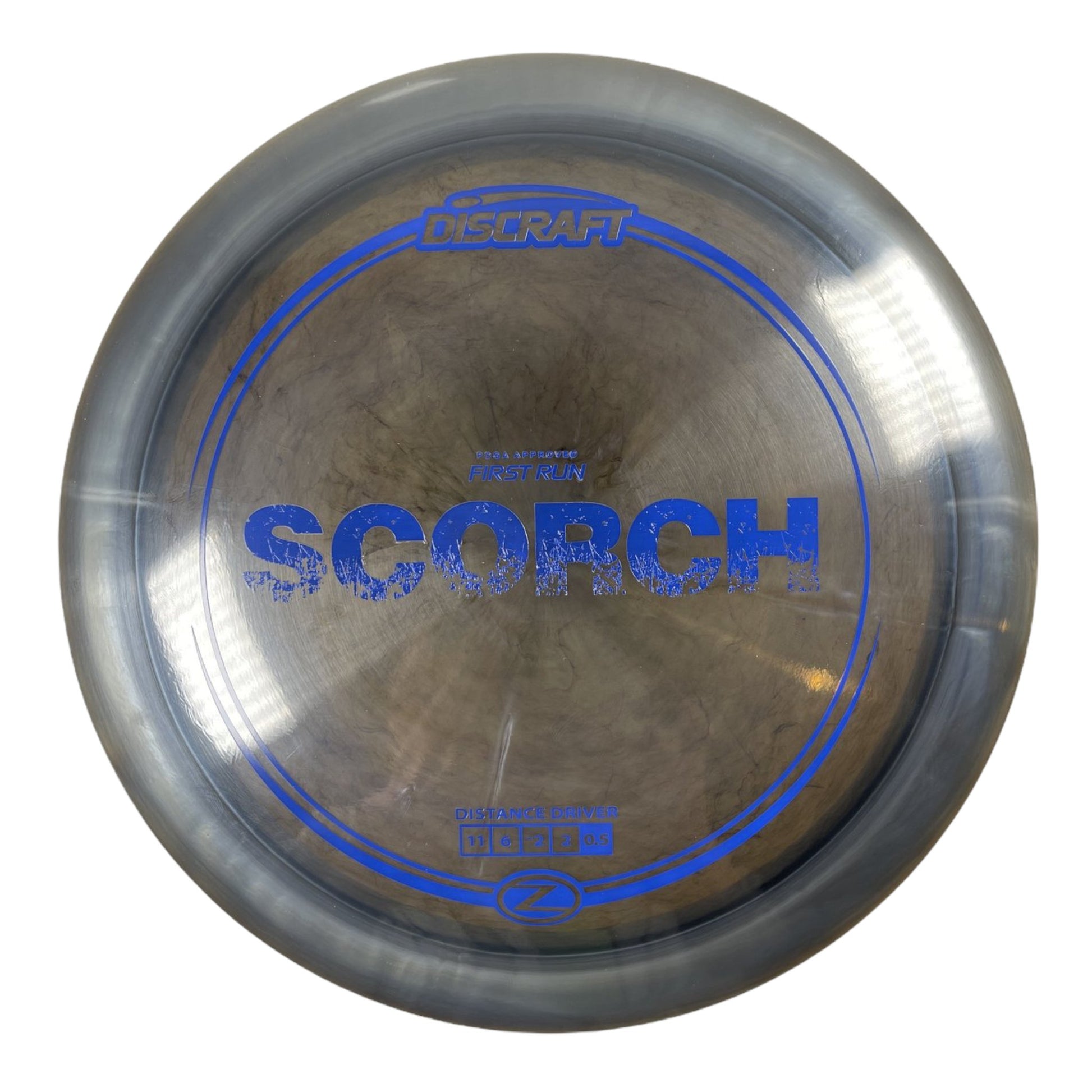 Discraft Scorch | Z Line | Grey/Blue 173g (First Run) Disc Golf