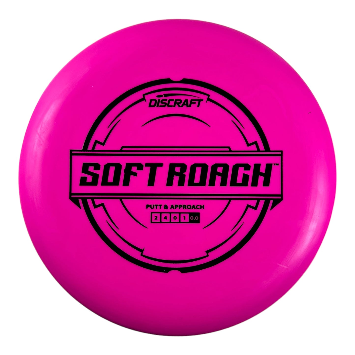 Discraft Soft Roach | Putter Line | Pink/Black 174g Disc Golf
