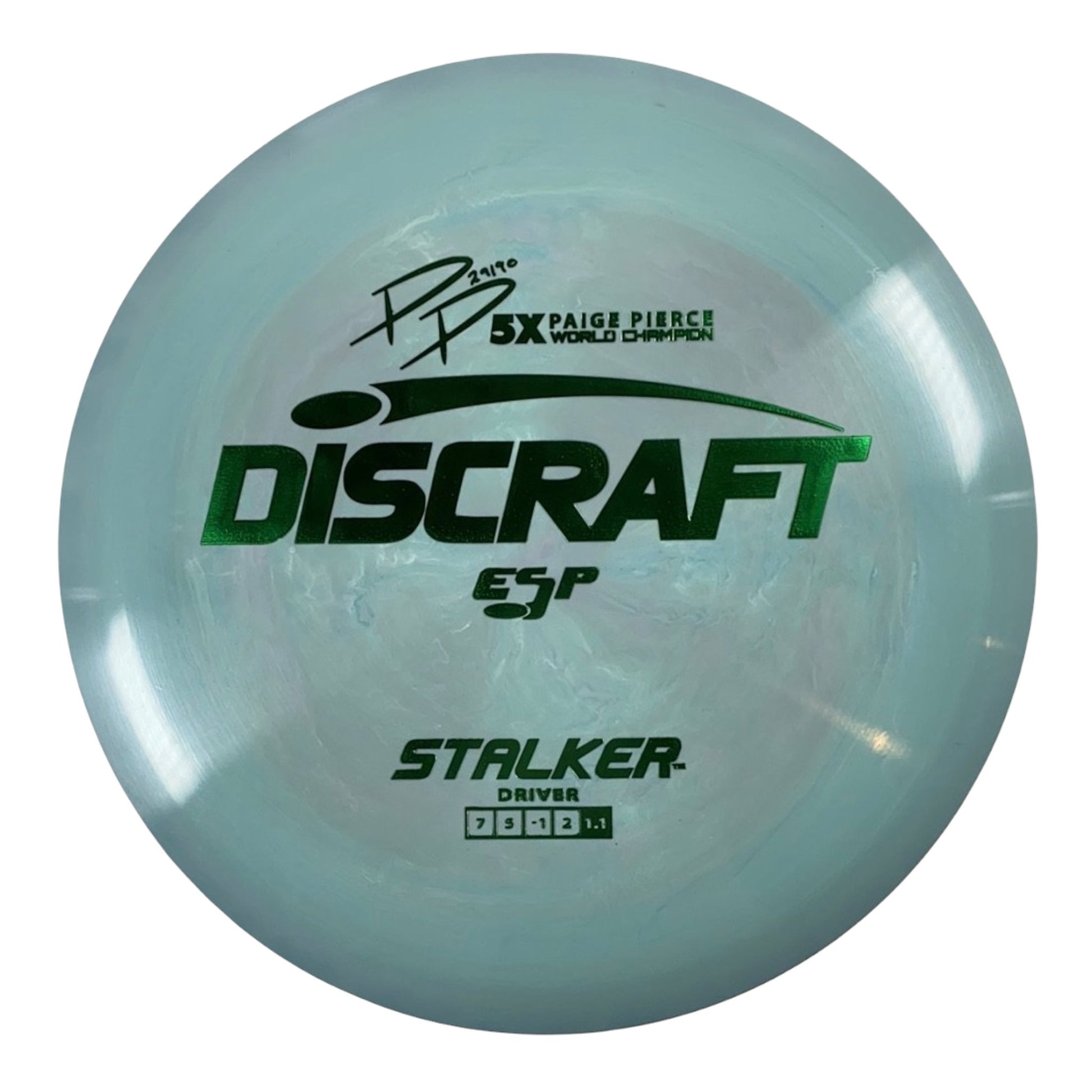 Discraft Stalker | ESP | Aqua/Green 173g (Paige Pierce) Disc Golf