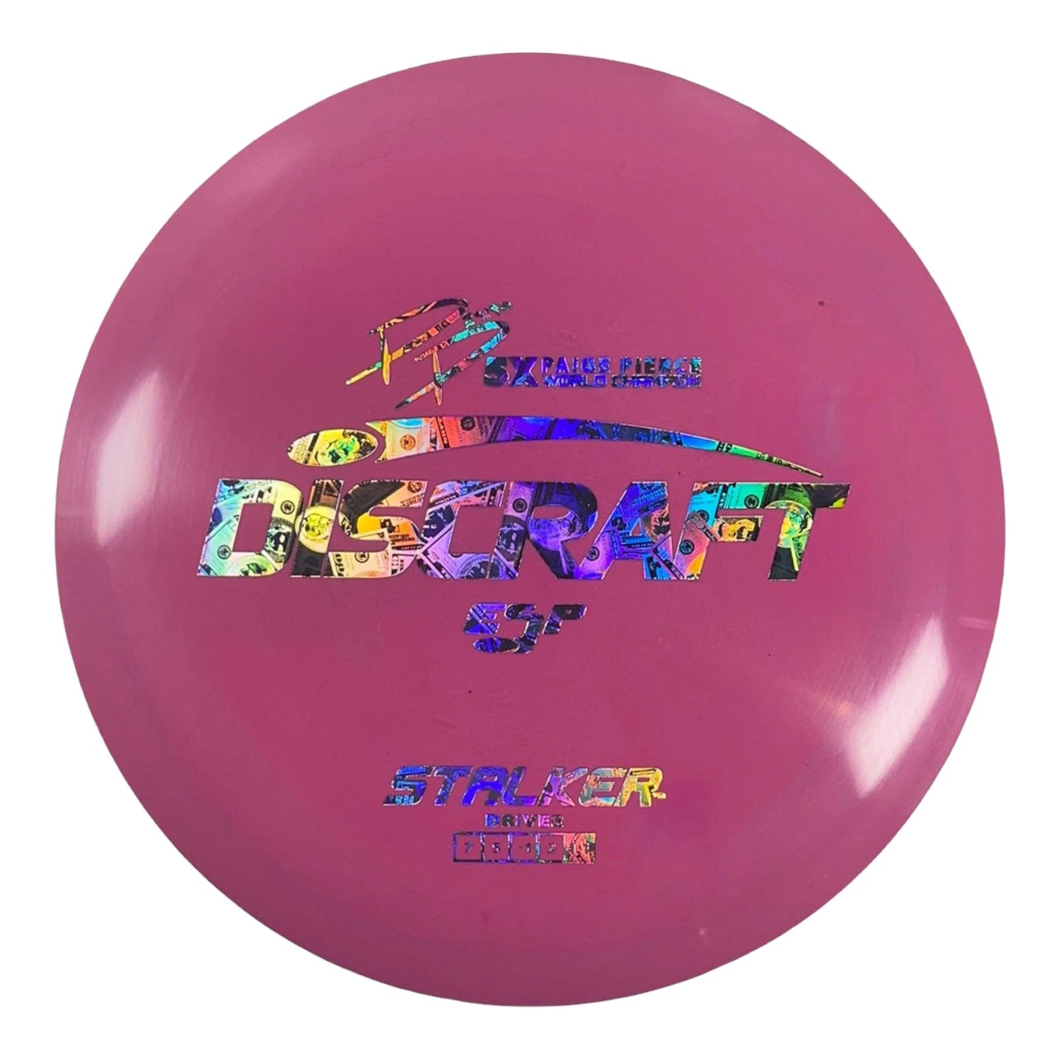 Discraft Stalker | ESP | Pink/Money 175g (Paige Pierce) Disc Golf