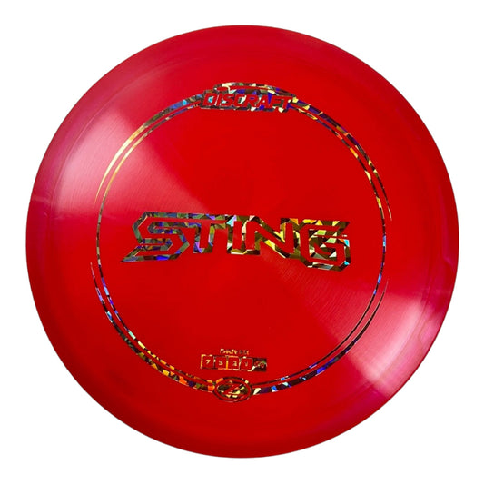 Discraft Sting | Z Line | Red/Gold 174g Disc Golf