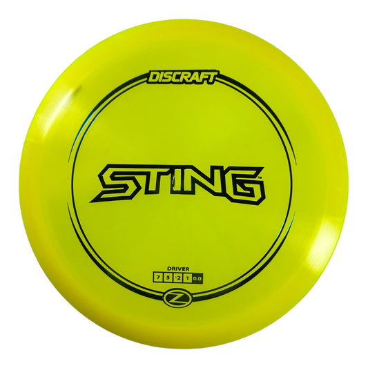Discraft Sting | Z Line | Yellow/Blue 176g Disc Golf