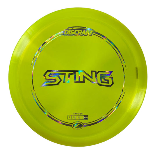 Discraft Sting | Z Line | Yellow/Holo 176g Disc Golf