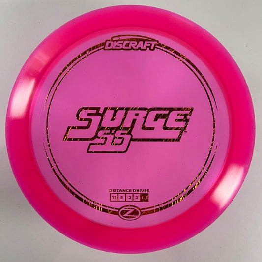 Discraft Surge SS | Z Line | Pink/Bronze 173g Disc Golf
