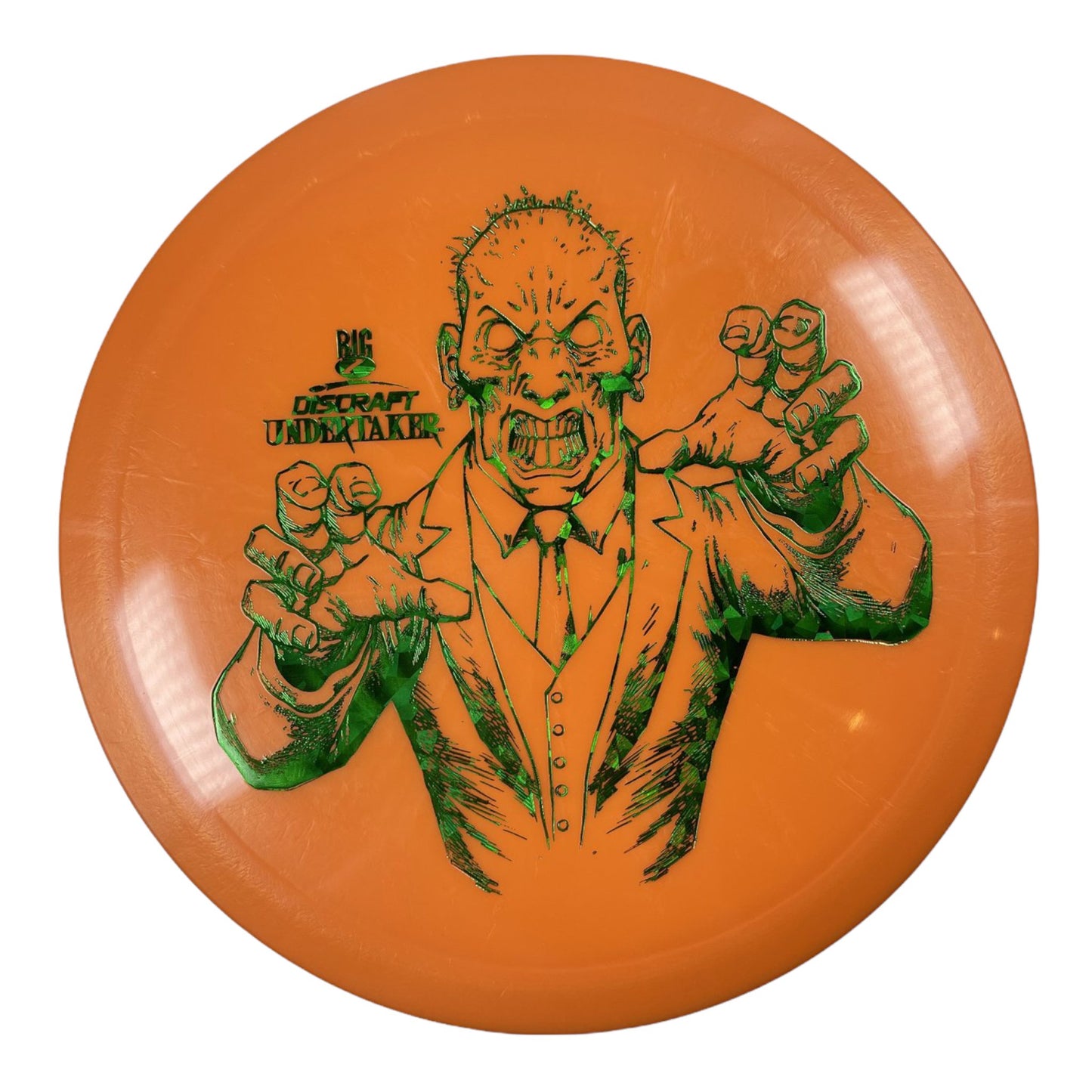 Discraft Undertaker | Big Z | Orange/Green 173g Disc Golf
