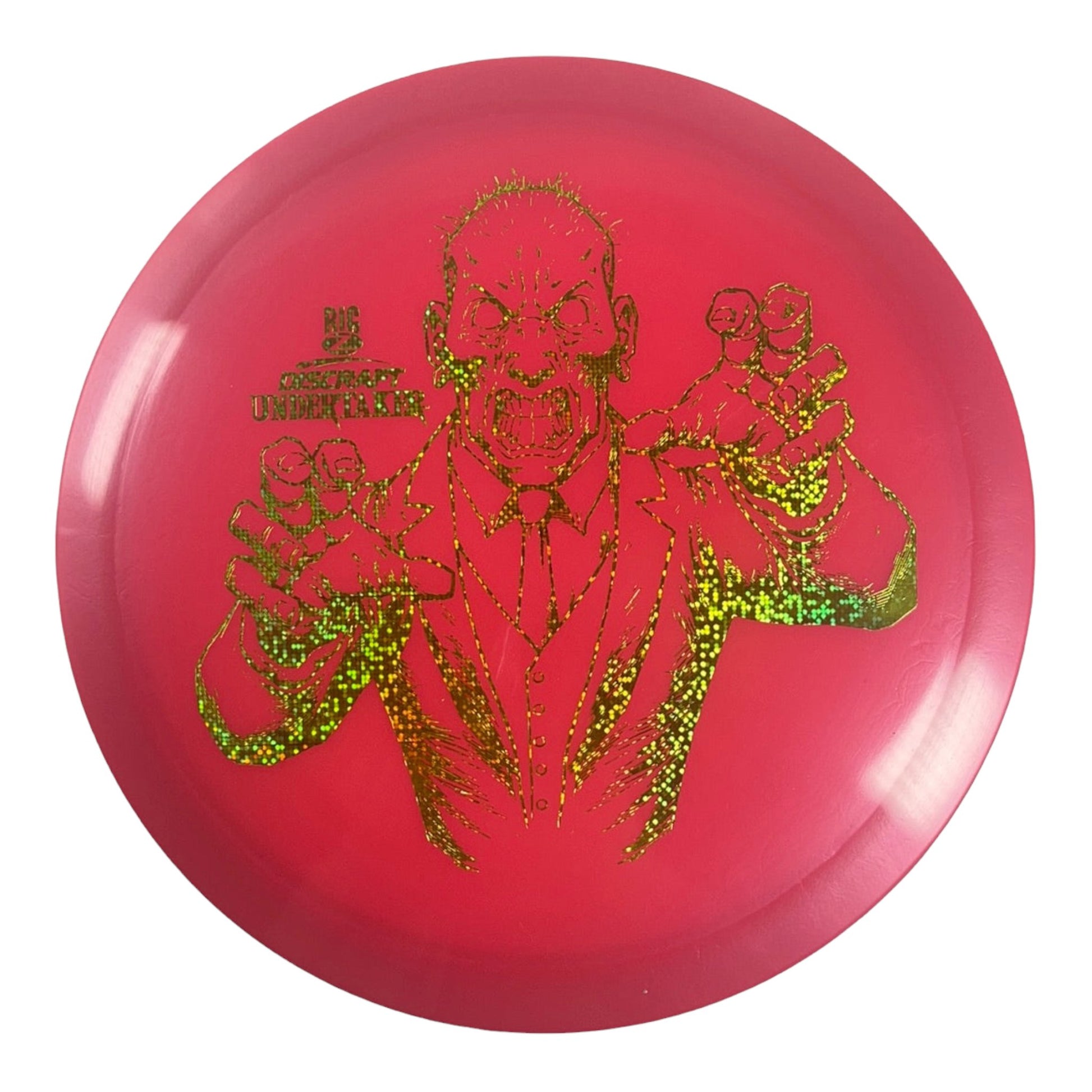 Discraft Undertaker | Big Z | Pink/Green 171g Disc Golf