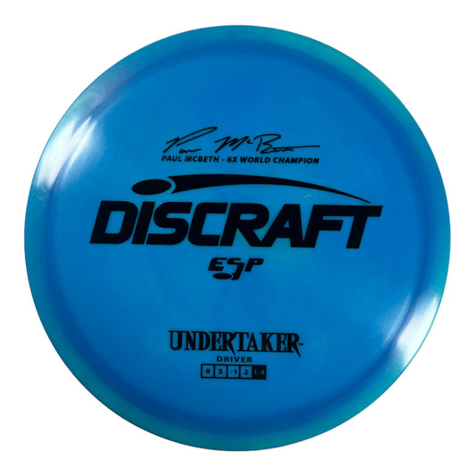 Discraft Undertaker | ESP | Blue/Black 173g (Paul McBeth) Disc Golf
