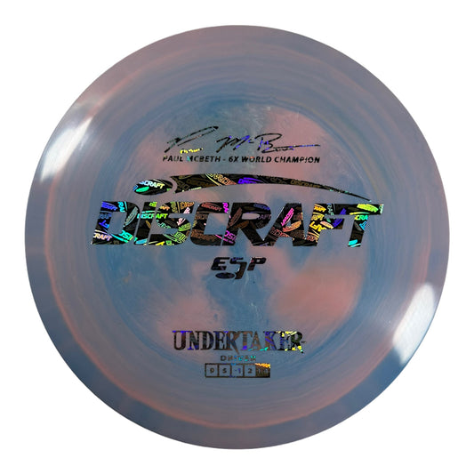 Discraft Undertaker | ESP | Blue/Holo 167g (Paul McBeth) Disc Golf