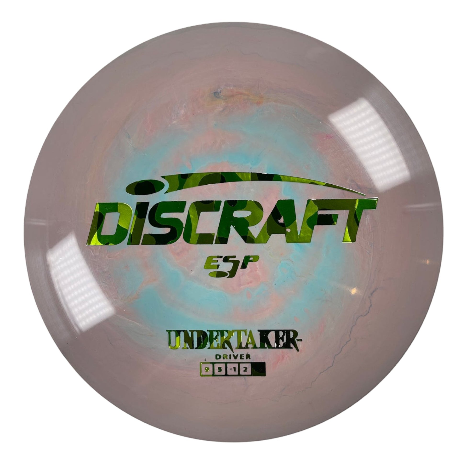 Discraft Undertaker | ESP | Pink/Green 170g Disc Golf