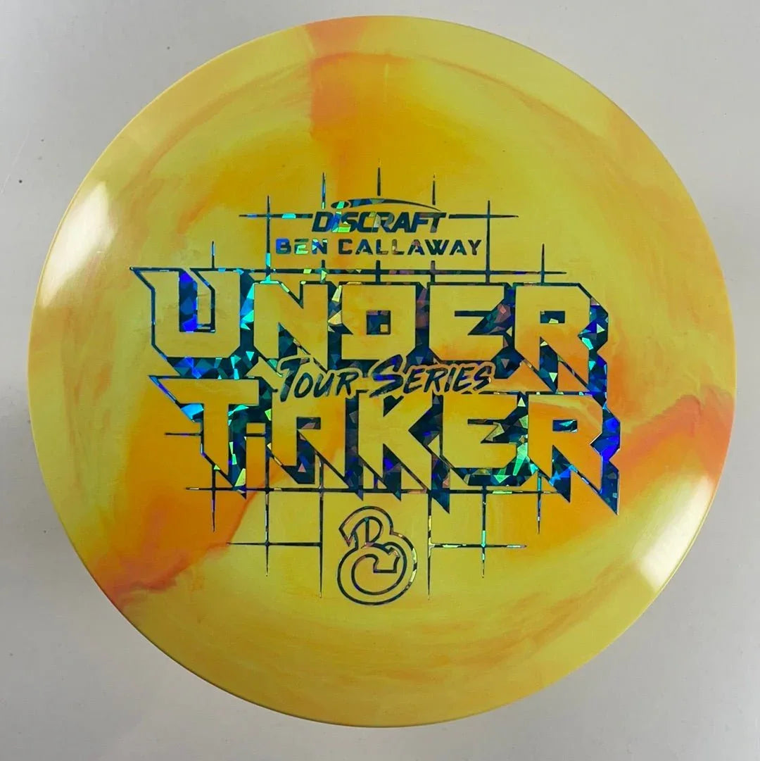 Discraft Undertaker | ESP | Yellow/Blue 173g (Ben Callaway) Disc Golf