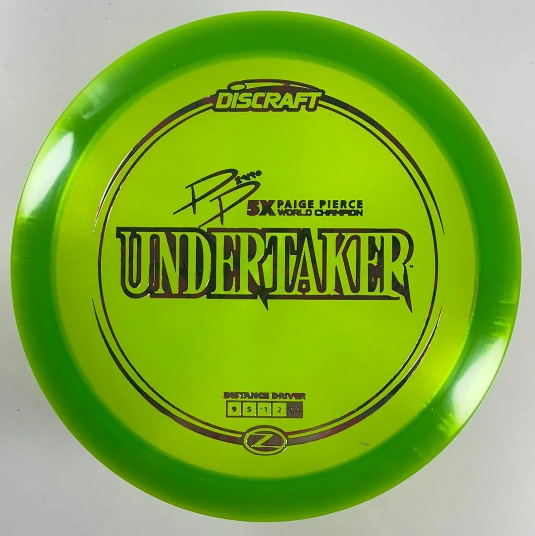 Discraft Undertaker | Z Line | Green/Rose 173g (Paige Pierce) Disc Golf