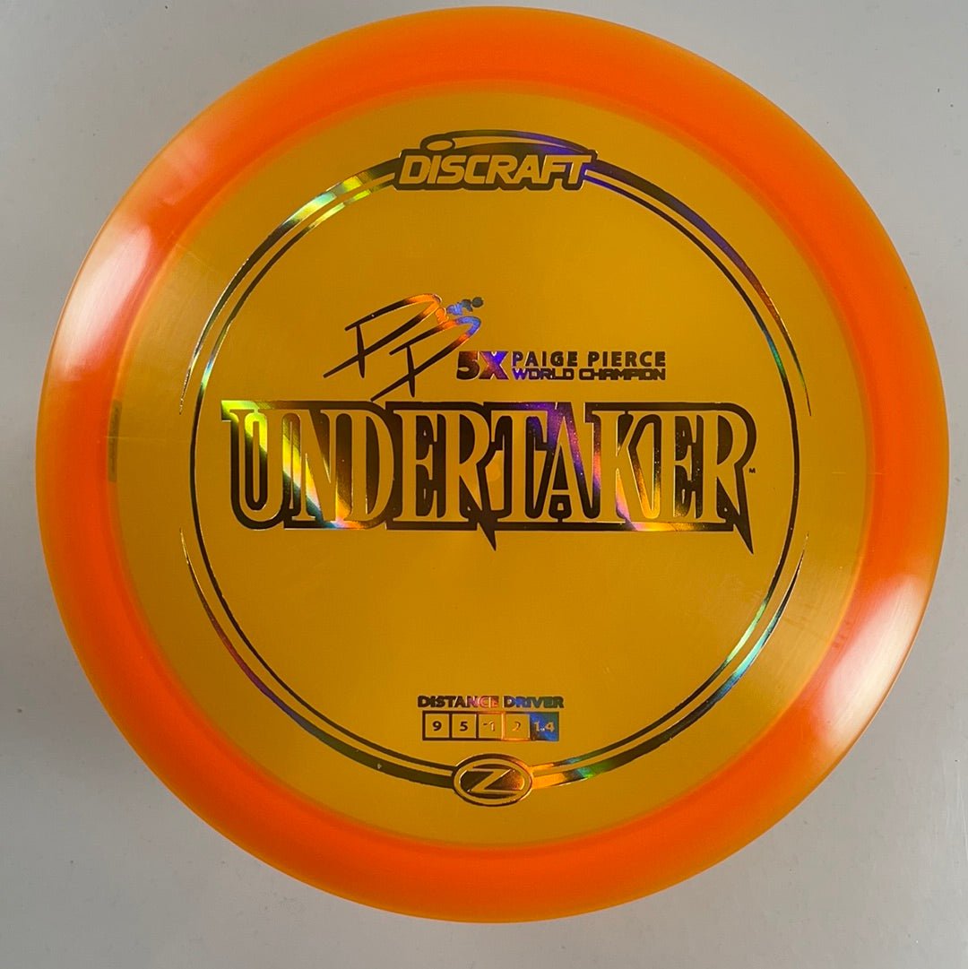 Discraft Undertaker | Z Line | Orange/Gold 173g (Paige Pierce) Disc Golf