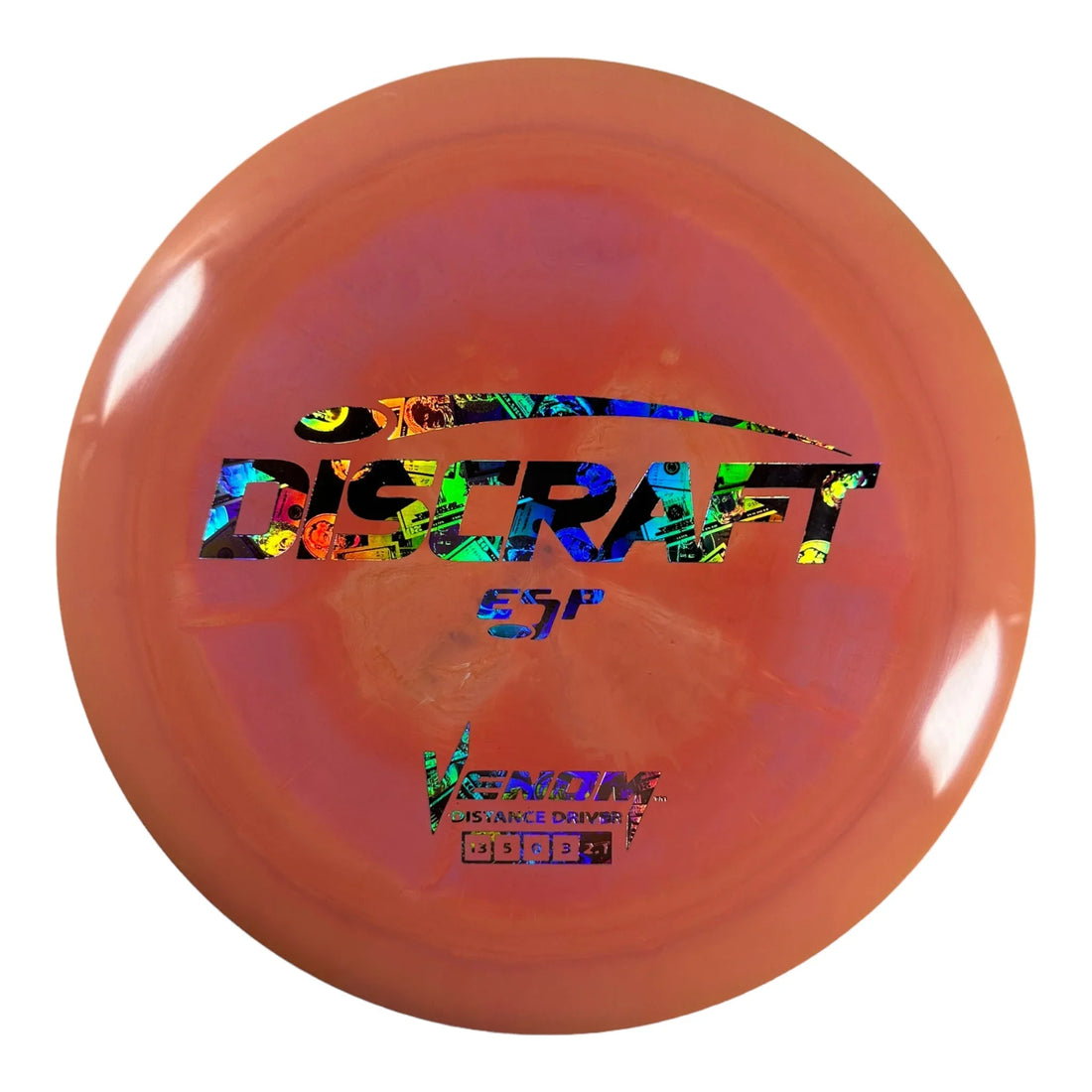 Discraft Venom | ESP | Pink/Money 173g Disc Golf