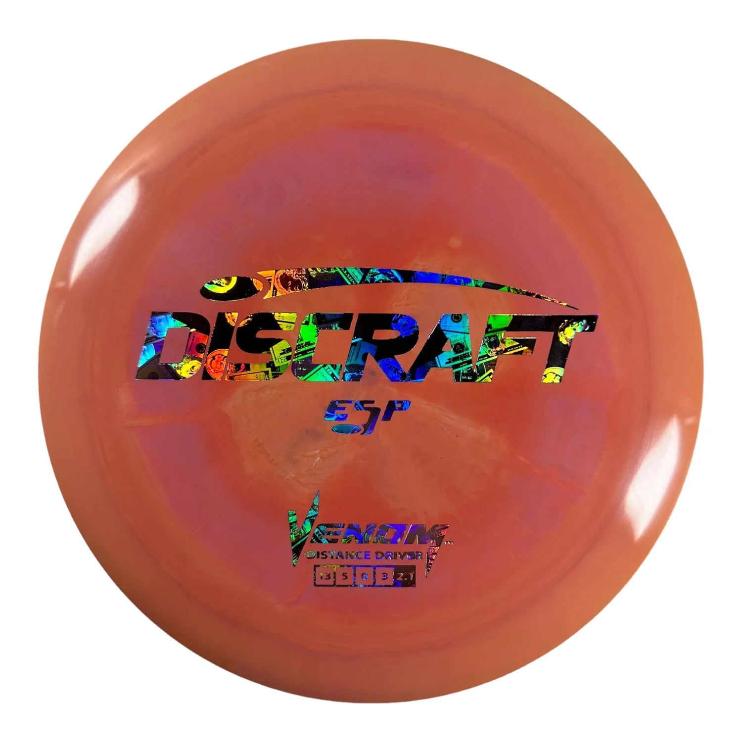 Discraft Venom | ESP | Pink/Money 173g Disc Golf
