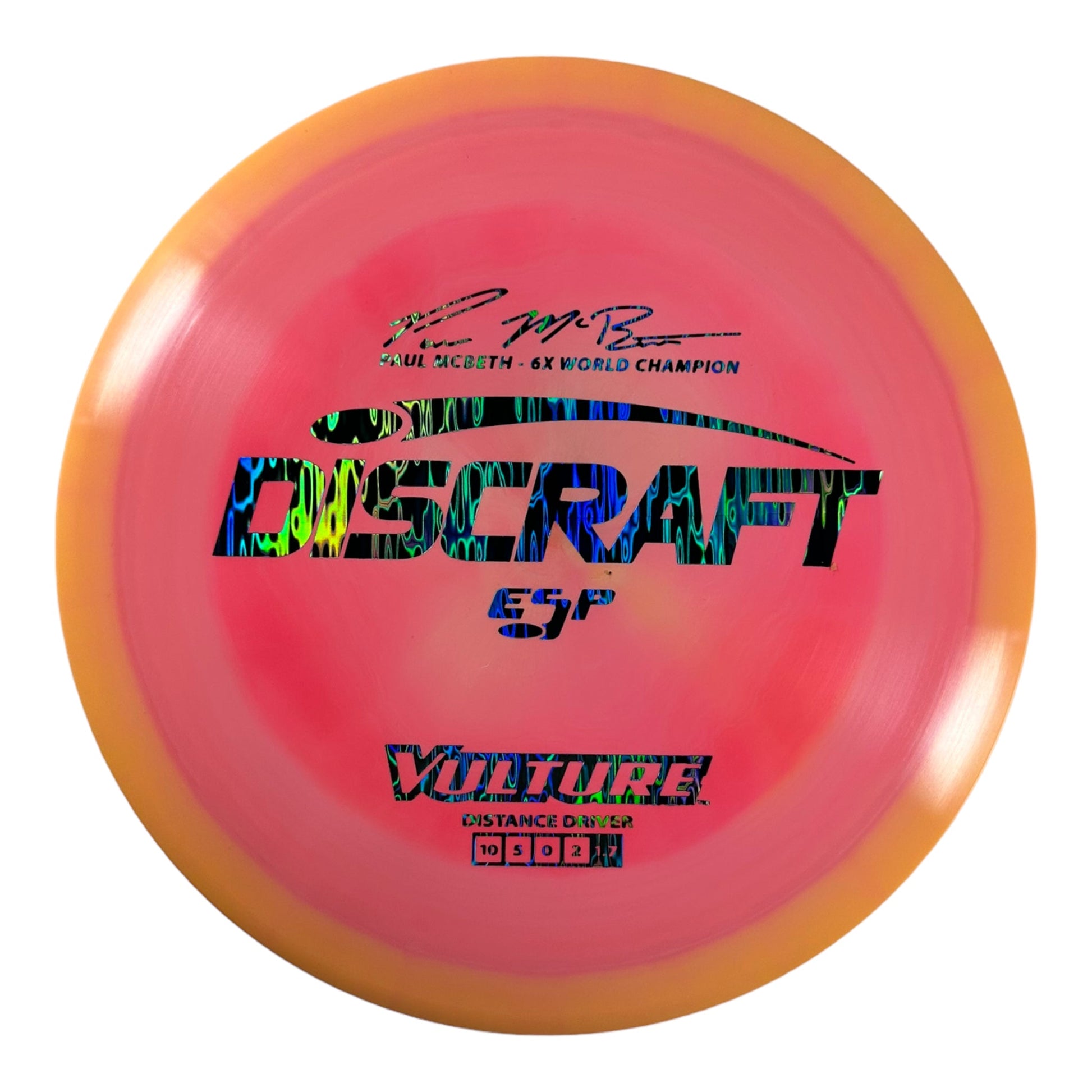 Discraft Vulture | ESP | Pink/Holo 173g (Paul McBeth) Disc Golf