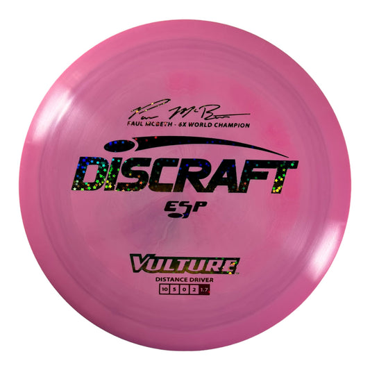 Discraft Vulture | ESP | Pink/Rainbow 175g (Paul McBeth) Disc Golf
