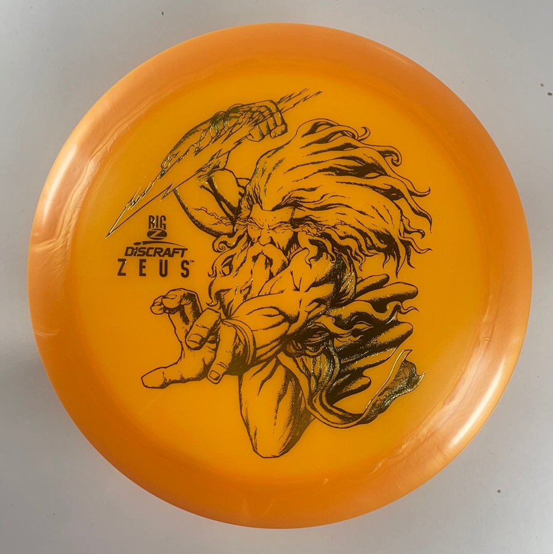 Discraft Zeus | Big Z | Orange/Gold 173g (Paul McBeth) Disc Golf