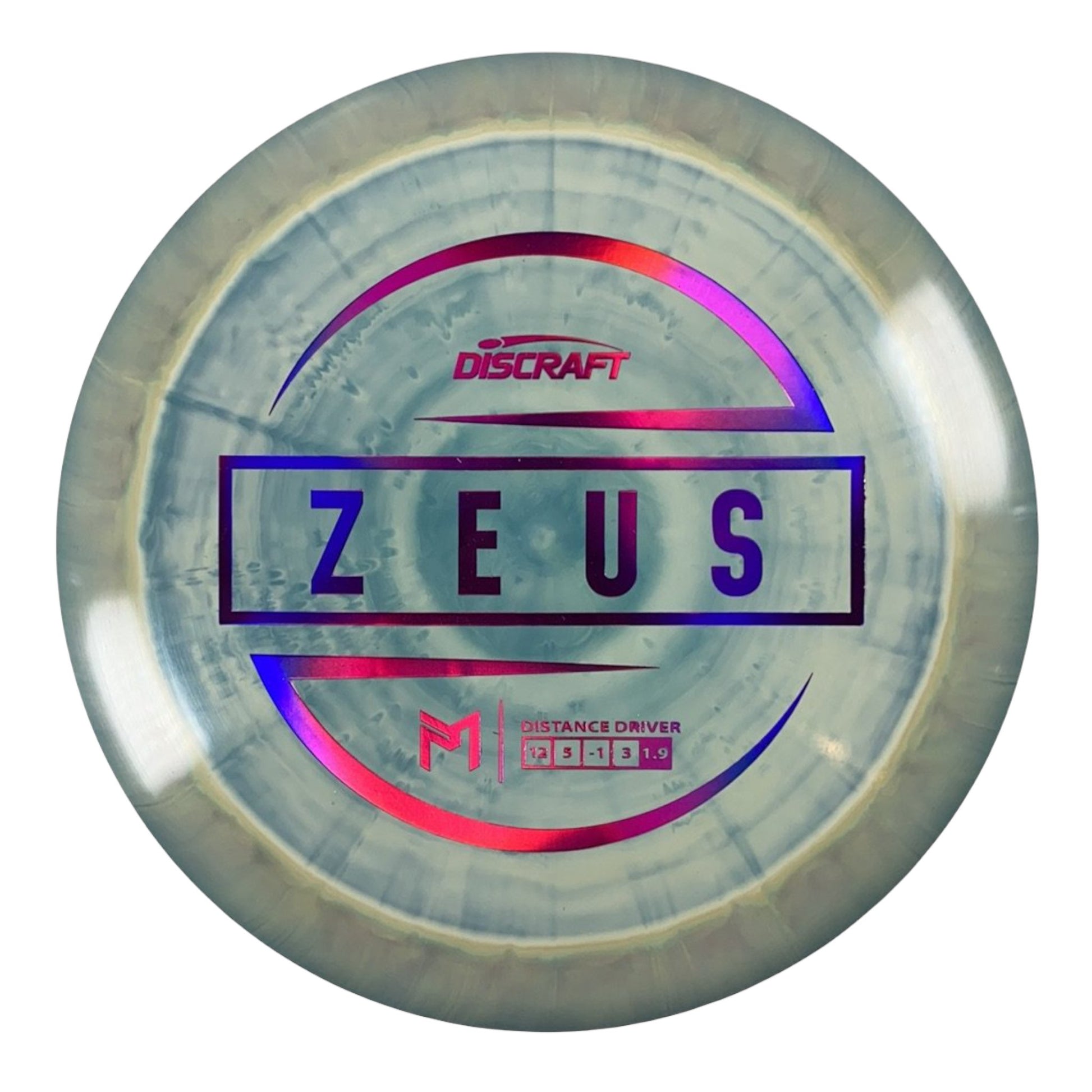 Discraft Zeus | ESP | Blue/Pink 170g (Paul McBeth) Disc Golf