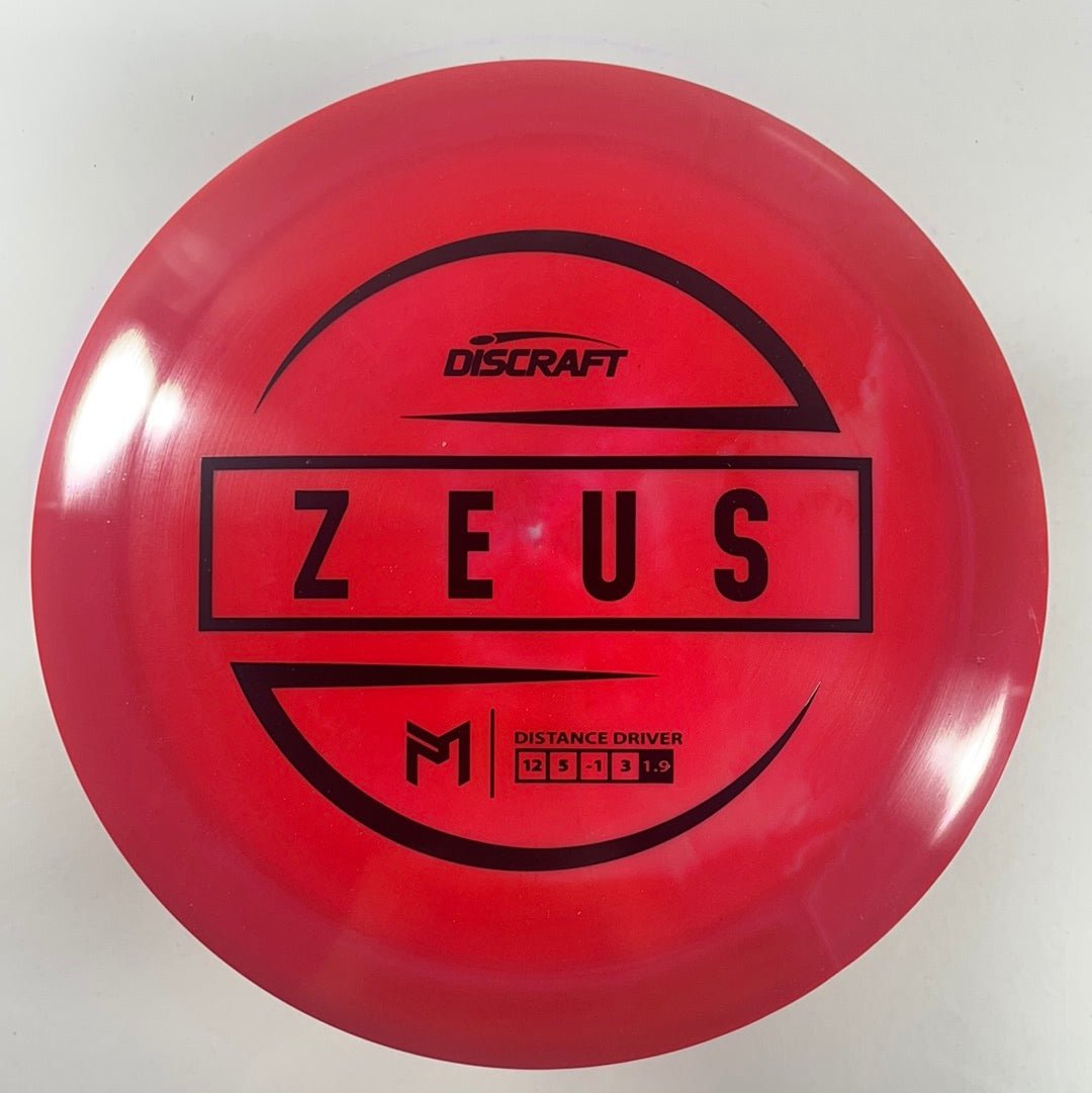 Discraft Zeus | ESP | Red/Black 174g (Paul McBeth) Disc Golf